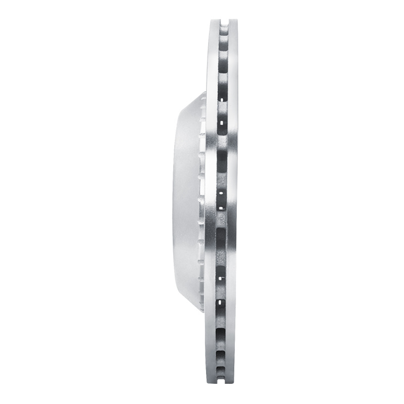 Mercedes-Benz S400 Brake Rotor (1) - Rear Right - R1 Concepts - Drilled & Slotted - Silver - `14-`21